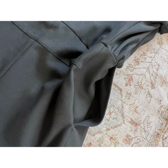 Ganni Pleated Midi Dress Womens Size XS Black Office - Picture 9 of 10